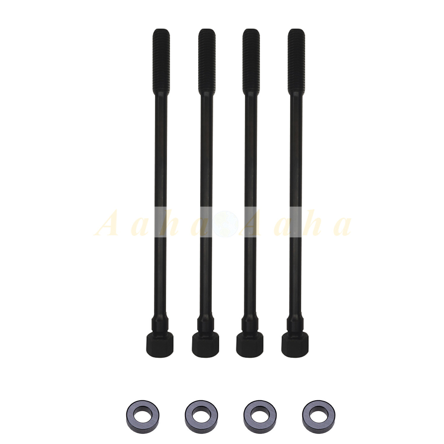 4PCS Cylinder Head Bolts with Washers 04151904 for Deutz F4L912 913 914 Engine