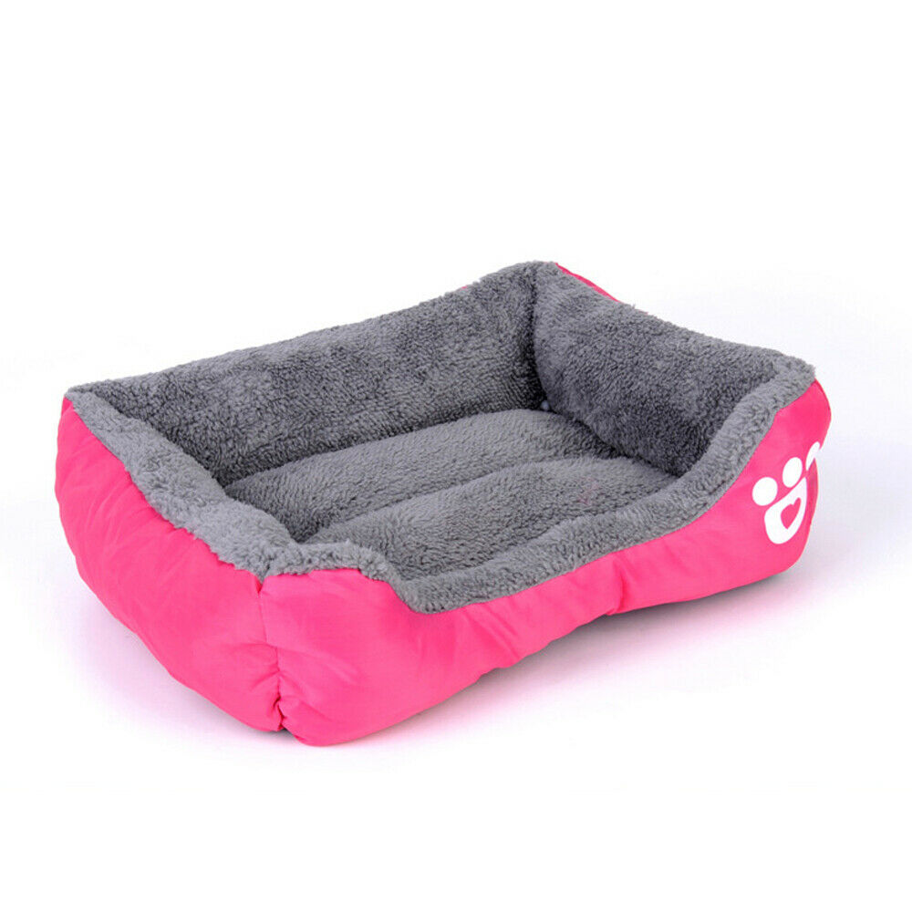Pet Bed for Dog/Cat Soft Warm Puppy Kennel Mat Pad Washable Cushion S/M/XL/XXL