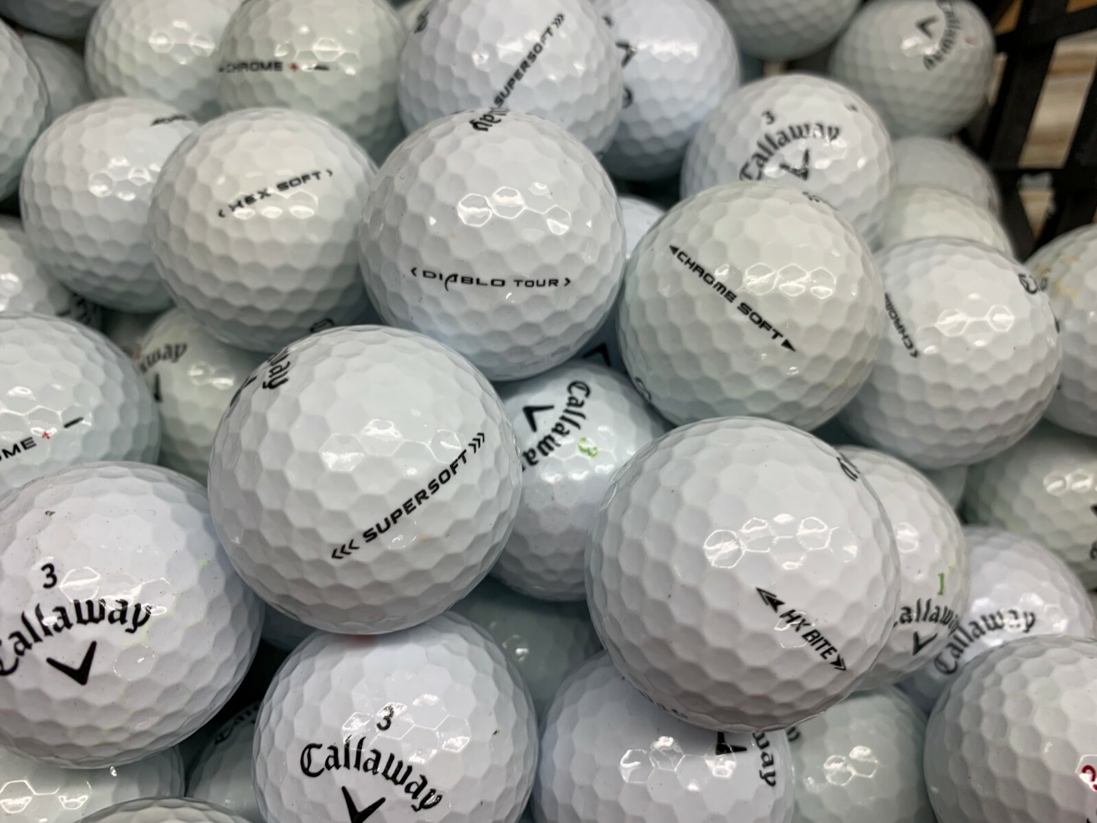 AAA - AAAAA Mint Condition Used Golf Balls Assorted Brands