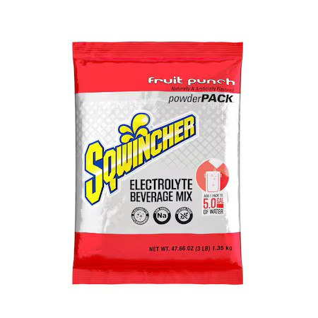 Sqwincher 159016405 Sports Drink Mix Powder 47.66 Oz., Fruit Punch
