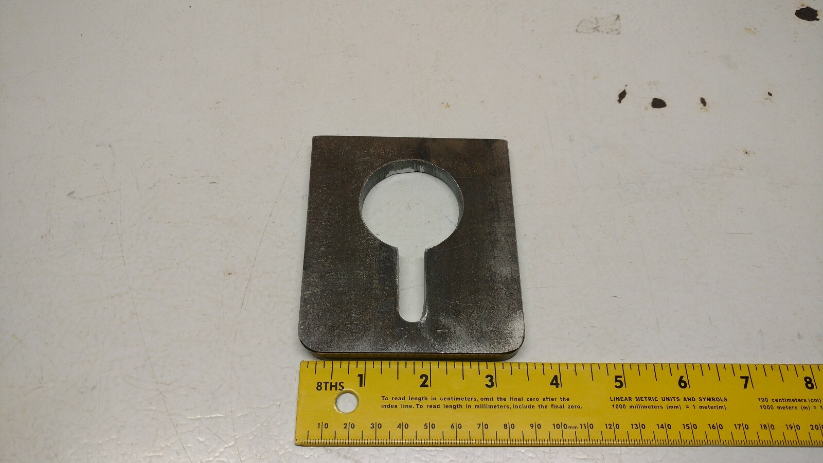 **NEW WELD ON STEEL BANJO EYE - FOR 3/8" CHAIN - TRAILER TIE DOWN - TOW STRAP**