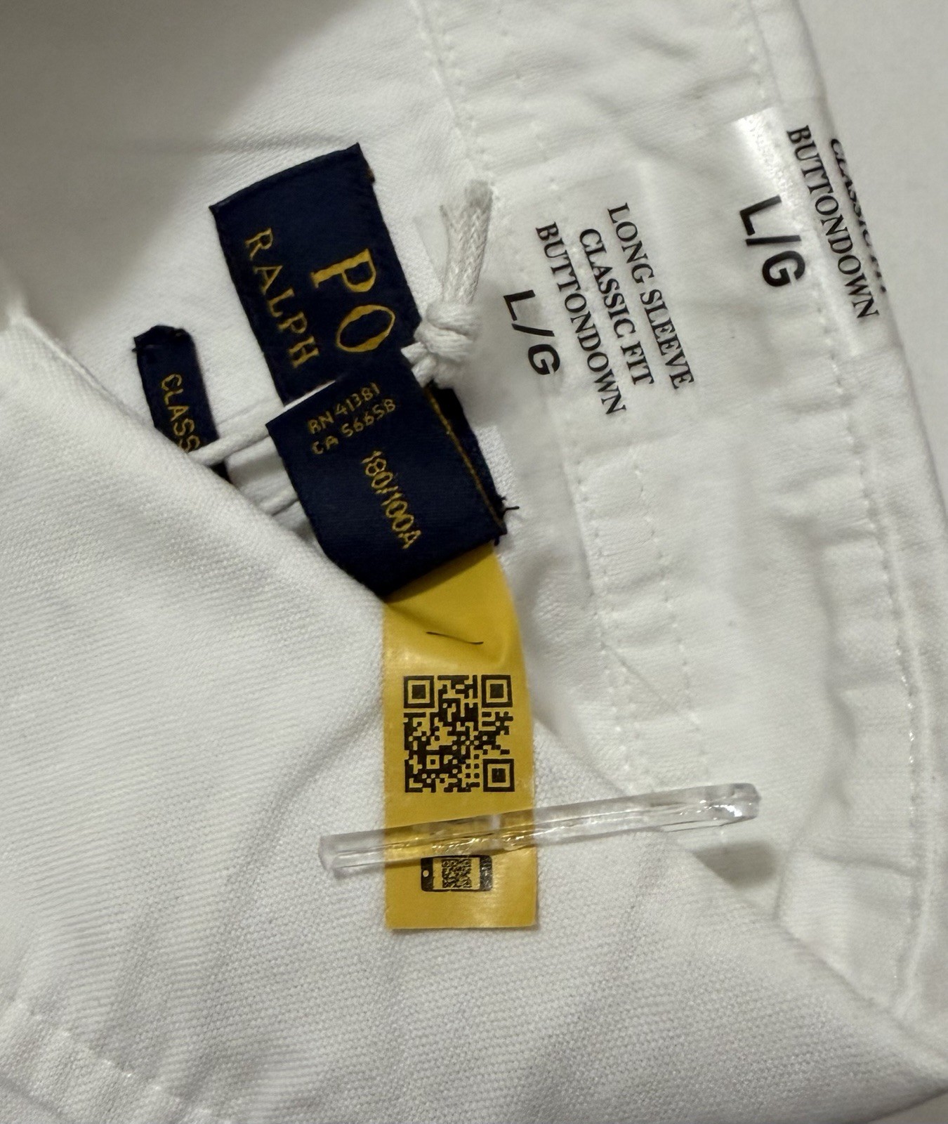 Polo Ralph Lauren Iconic Oxford Shirt Classic Fit White