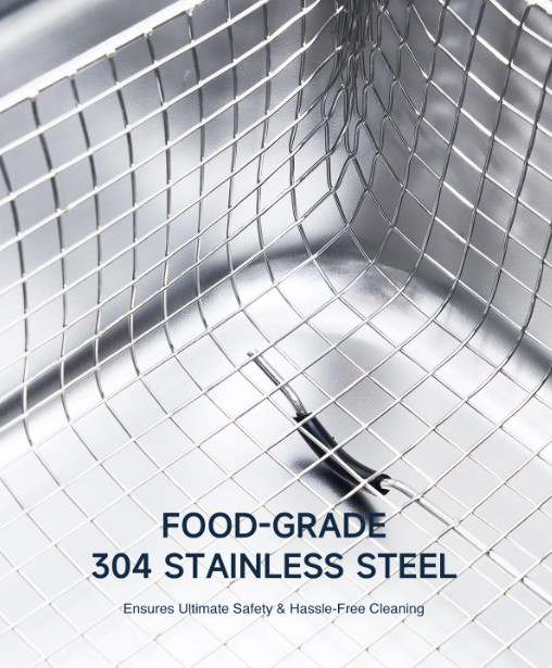 Limpiador ultrasónico profesional 6.5L con calefacción y cavitación 40kHz