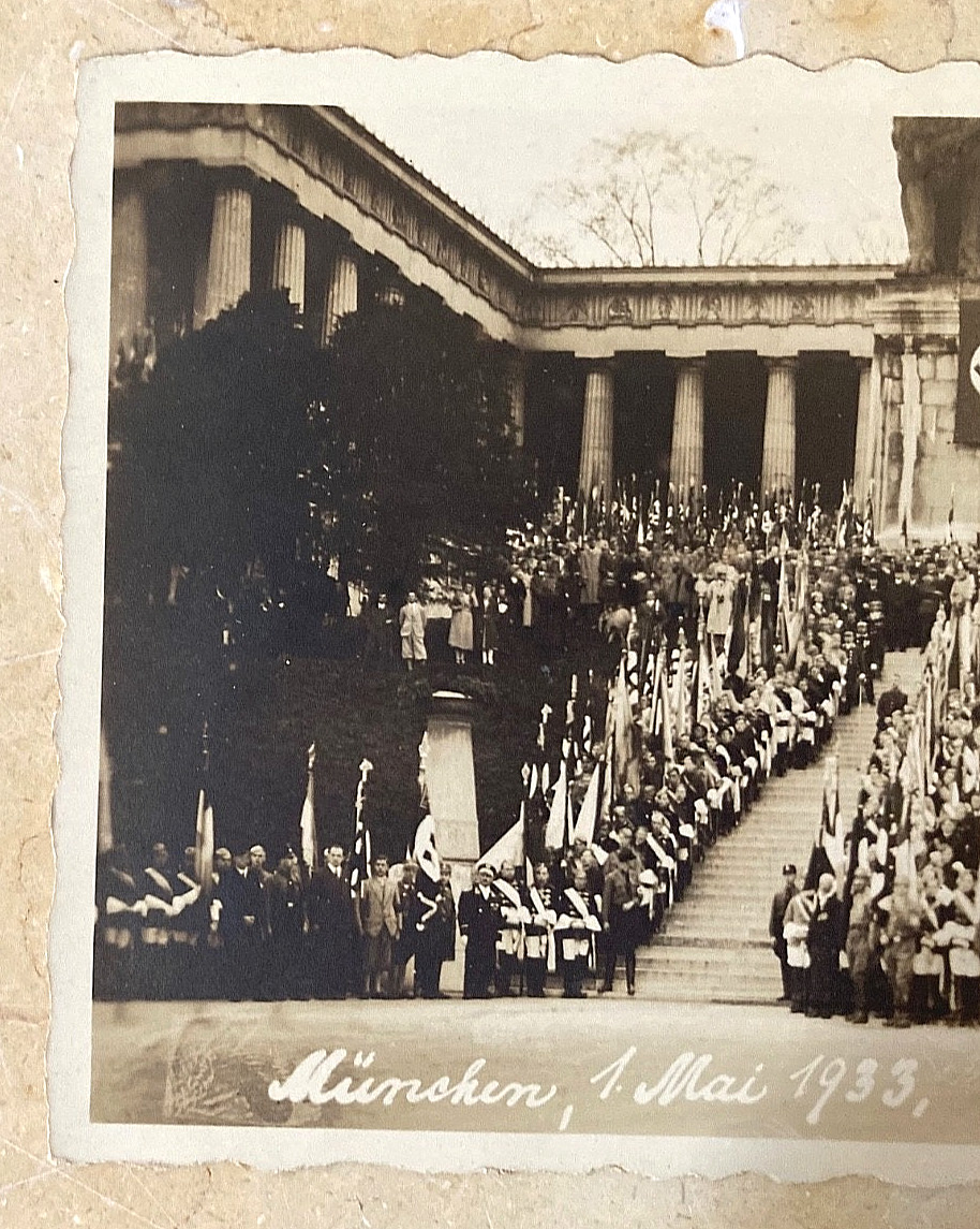 PRE-WW2 GERMAN LABOR DAY 1933 (TAG DER ARBEIT 1933) PHOTO POSTCARD