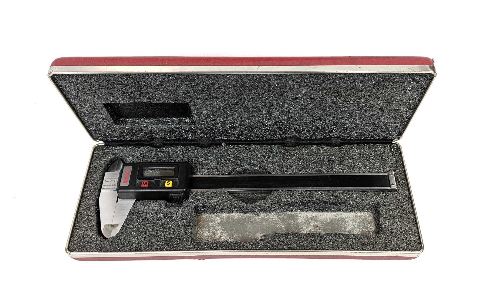 Starrett No. 722 Digital Caliper with Original Hard Case