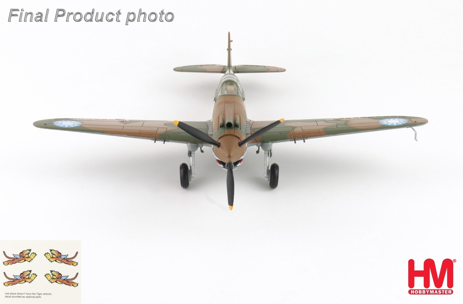 Hobby Master 1/48 P-40B Warhawk AVG Flying Tigers 3rd PS Hell's Angels HA9207