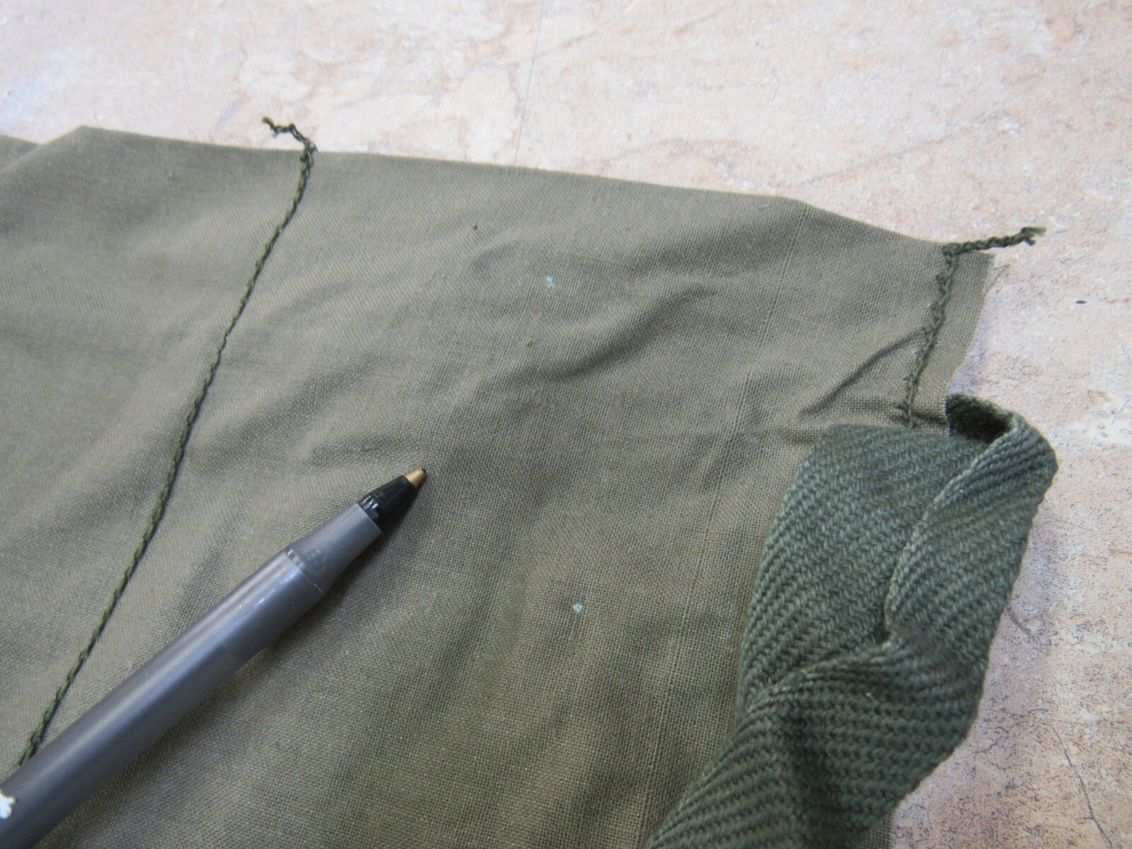 US VIETNAM ERA 7 POCKET AMMO BANDOLIER 1974 DATED UNISSUED US ARMY USMC 223