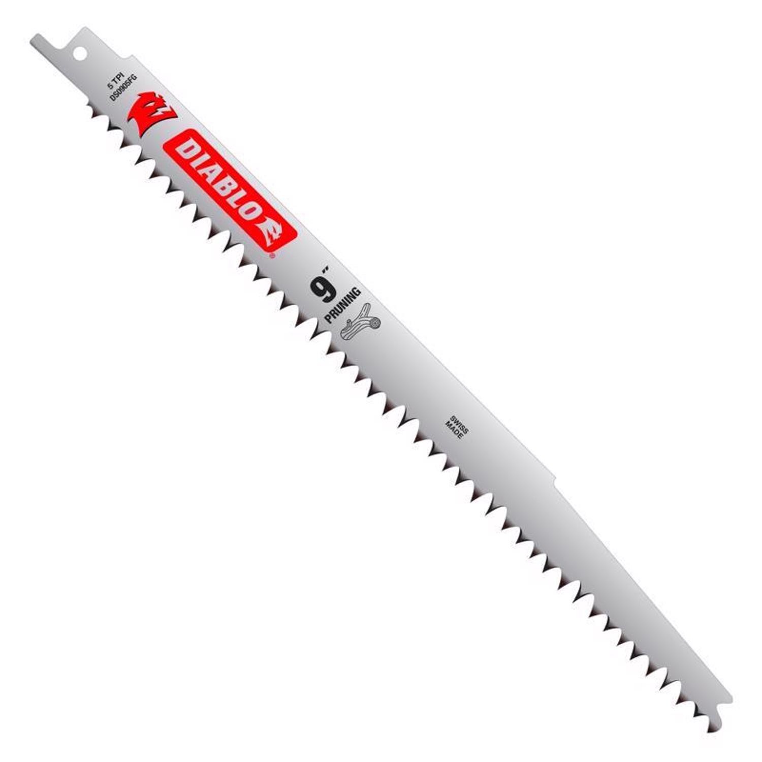 Diablo DS0905FG Fleam Ground Pruning Reciprocating Blade 9 in.