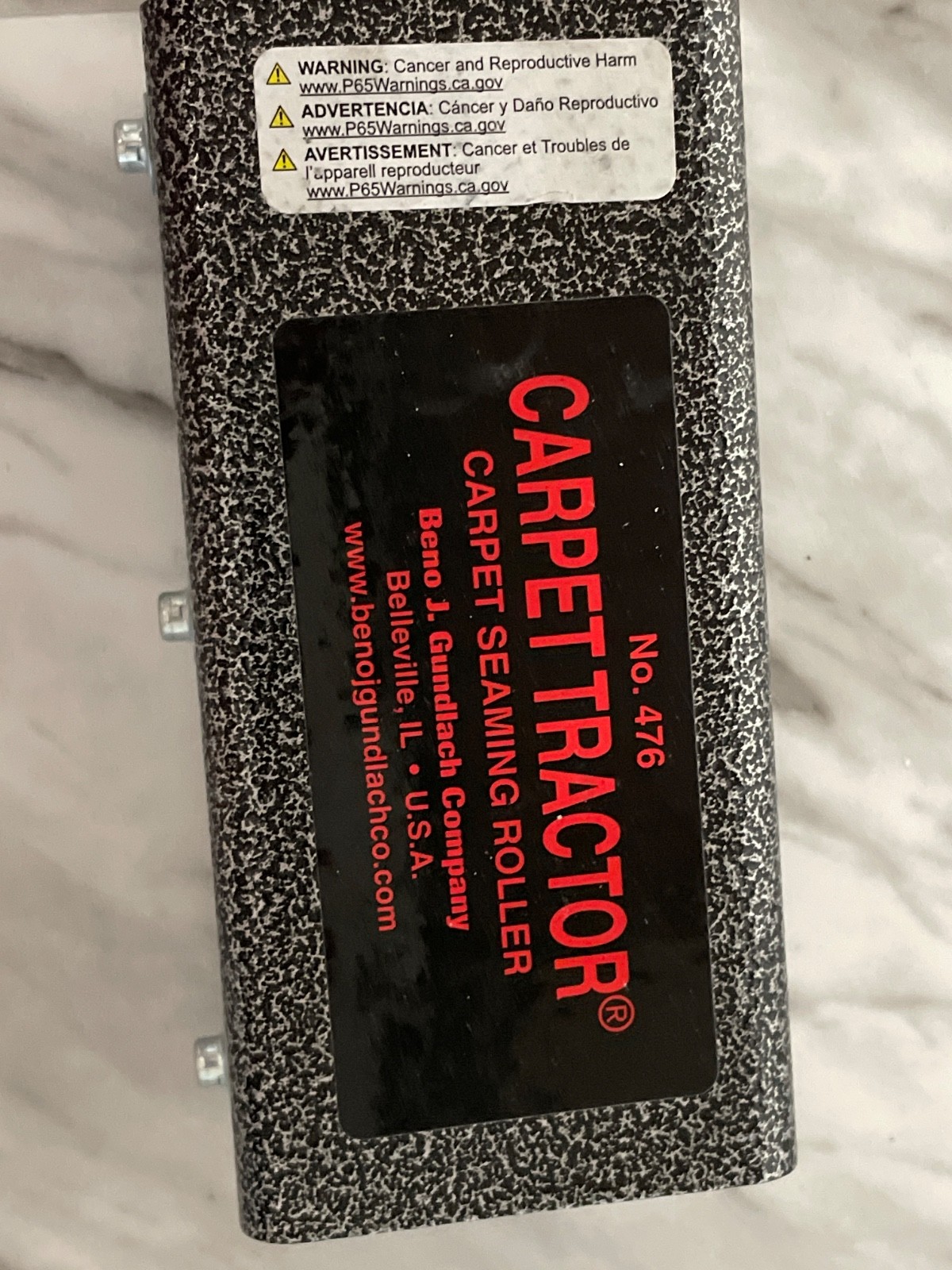 Crain Carpet Tractor