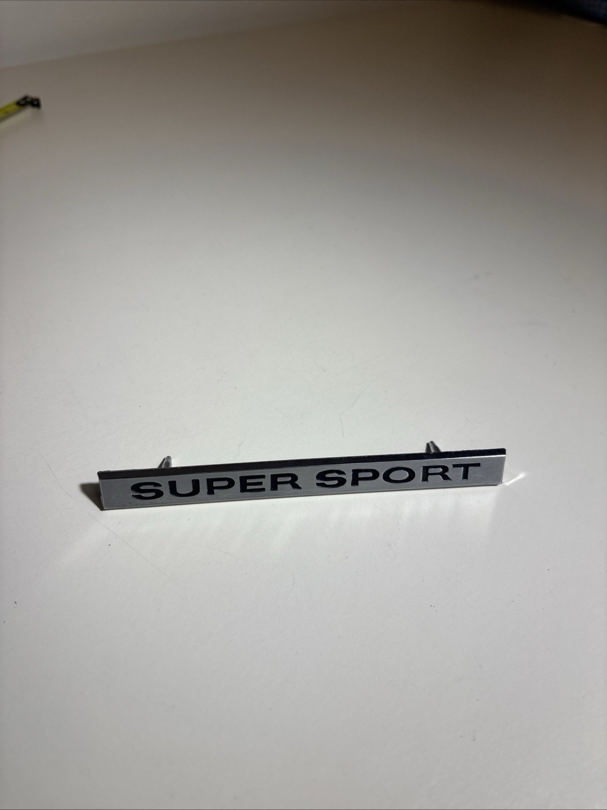 Super Sport Metal Chevrolet Fender Emblem