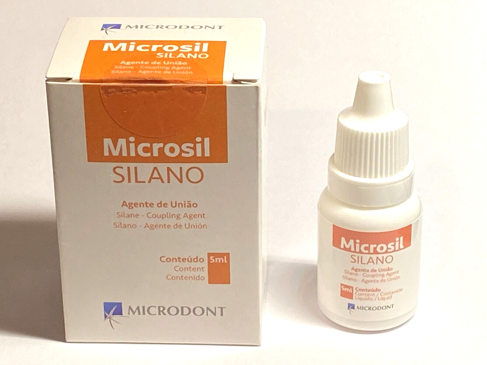 Methacrylic silane dental 5ml Microsil Silano Microdont     Exp.date  06.2026