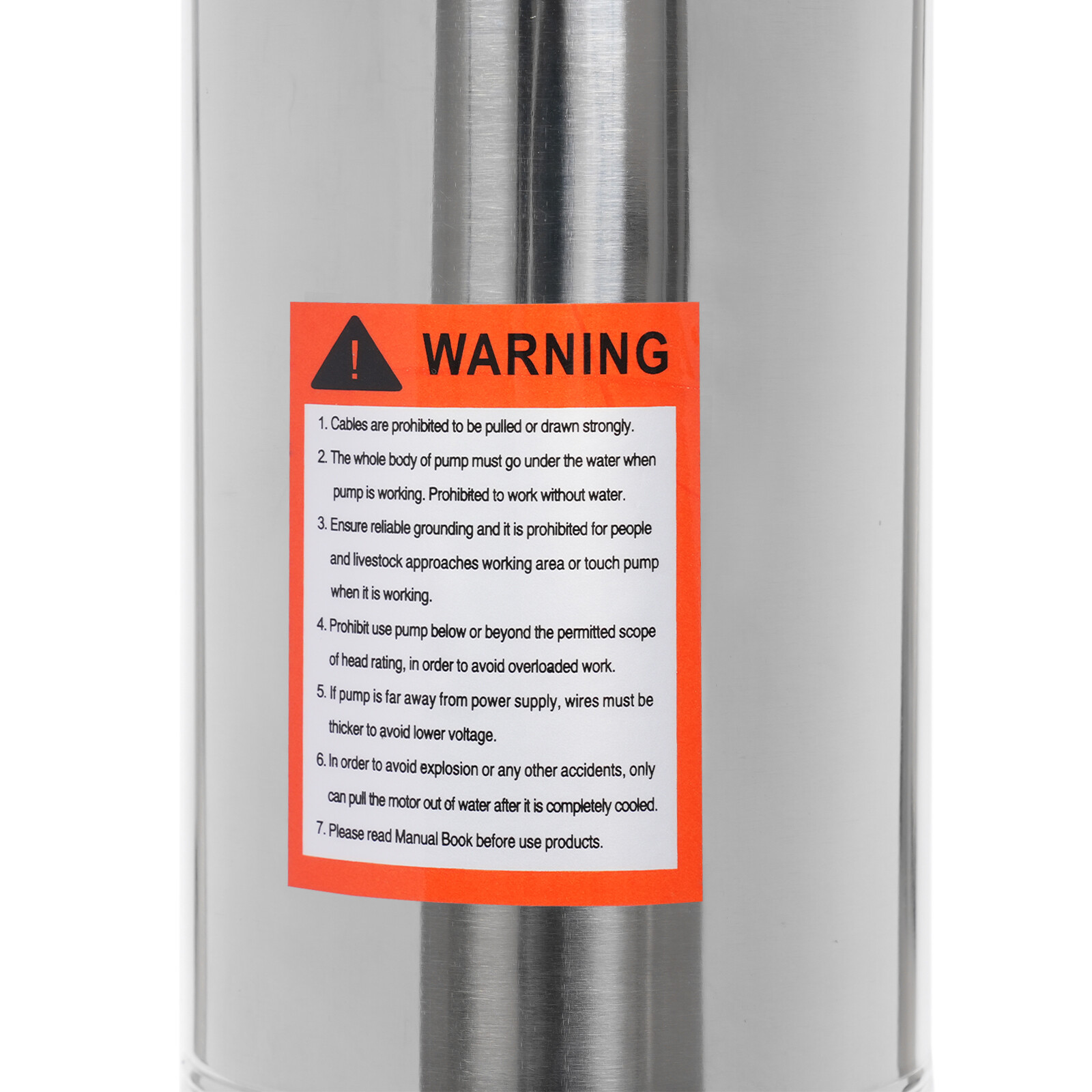 Submersible Pump, Deep Well Pump, Deep Well Pump for Farm Irrigation 1HP 110V