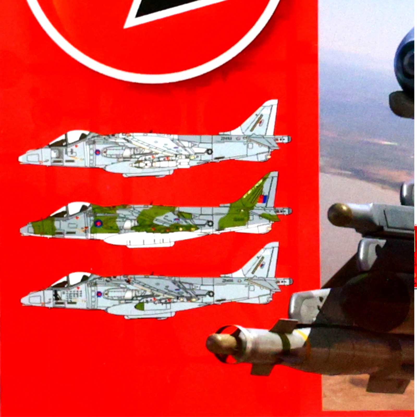 BAE HARRIER GR7A/GR9A 1:72 Airfix Kit A04050