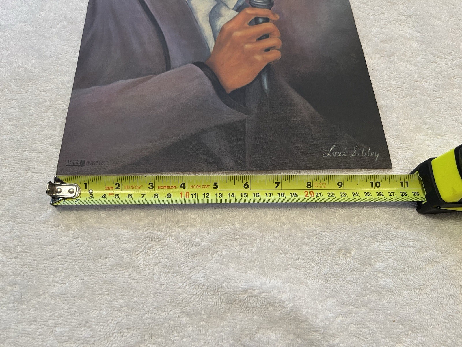 ELVIS PRESLEY 17 x 11 Poster Print by Loxi Sibley 1976 Concert Boxcar Excellent