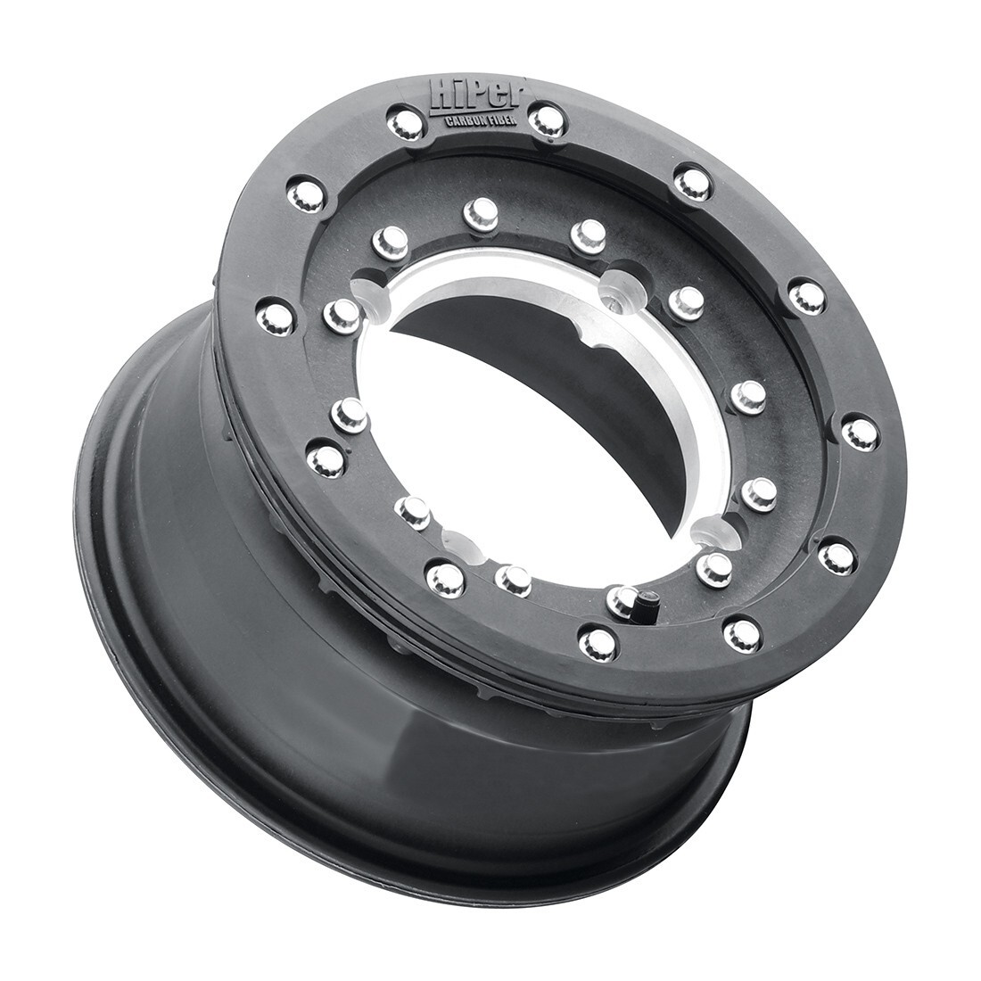 HiPer ATV TECH 3 Front Black 10x5" 4BS 4x156 Single Beadlock - 1050-YPFF-SBL-BK