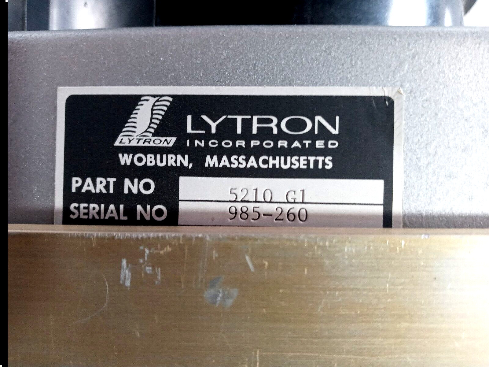 Lytron Liquid-To-Air Heat Exchanger 5210G1 985-260/Works