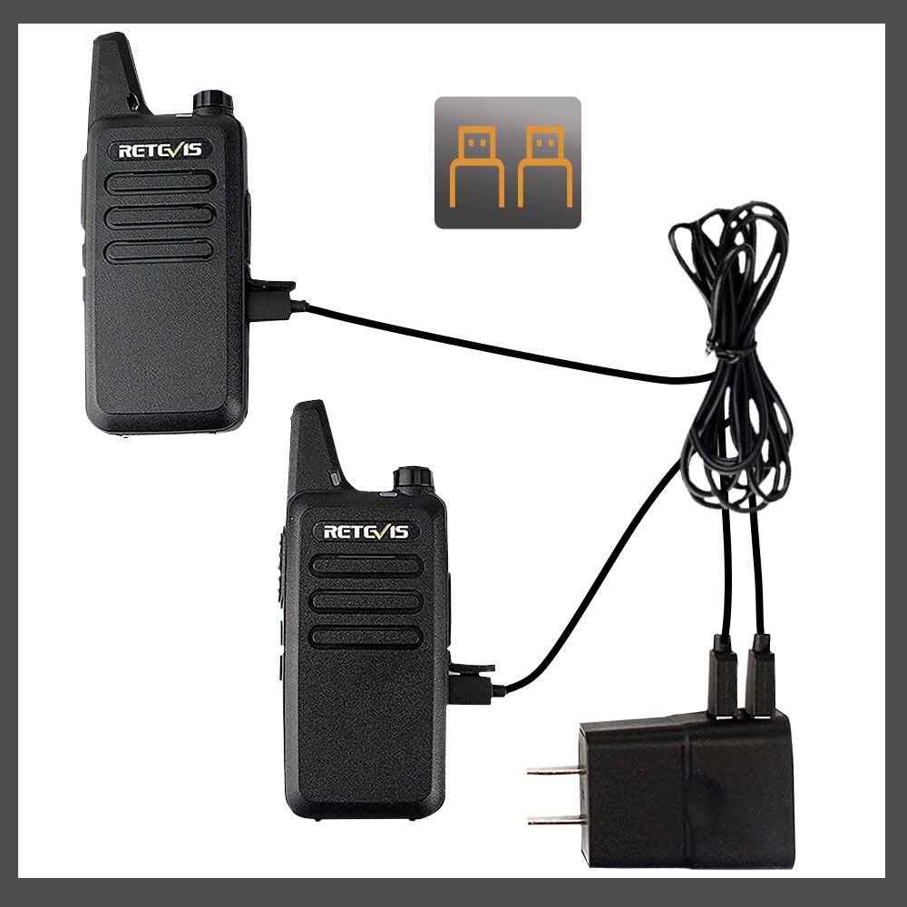 20*Retevis RT22 UHF Walkie Talkies 2 Way Radio 16CH for Hospital/School/Factory
