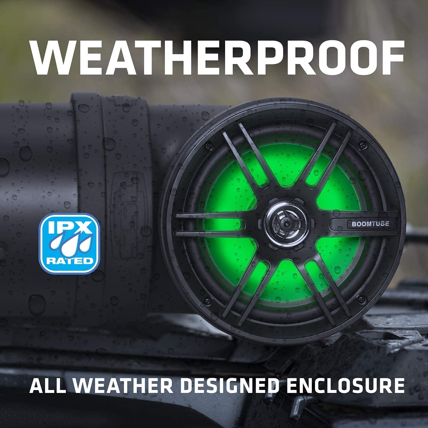 SOUNDSTORM BTB8L 8" 700W Bluetooth Amplified Marine/ATV Off Road Speaker System