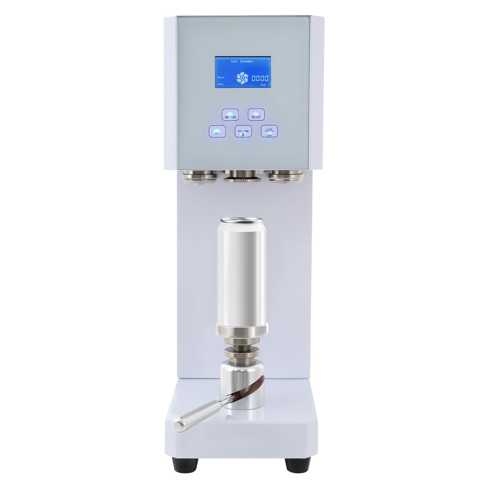 370W Automatic Can Sealing Machine Electric Cup Sealer Machine with Counter 110V