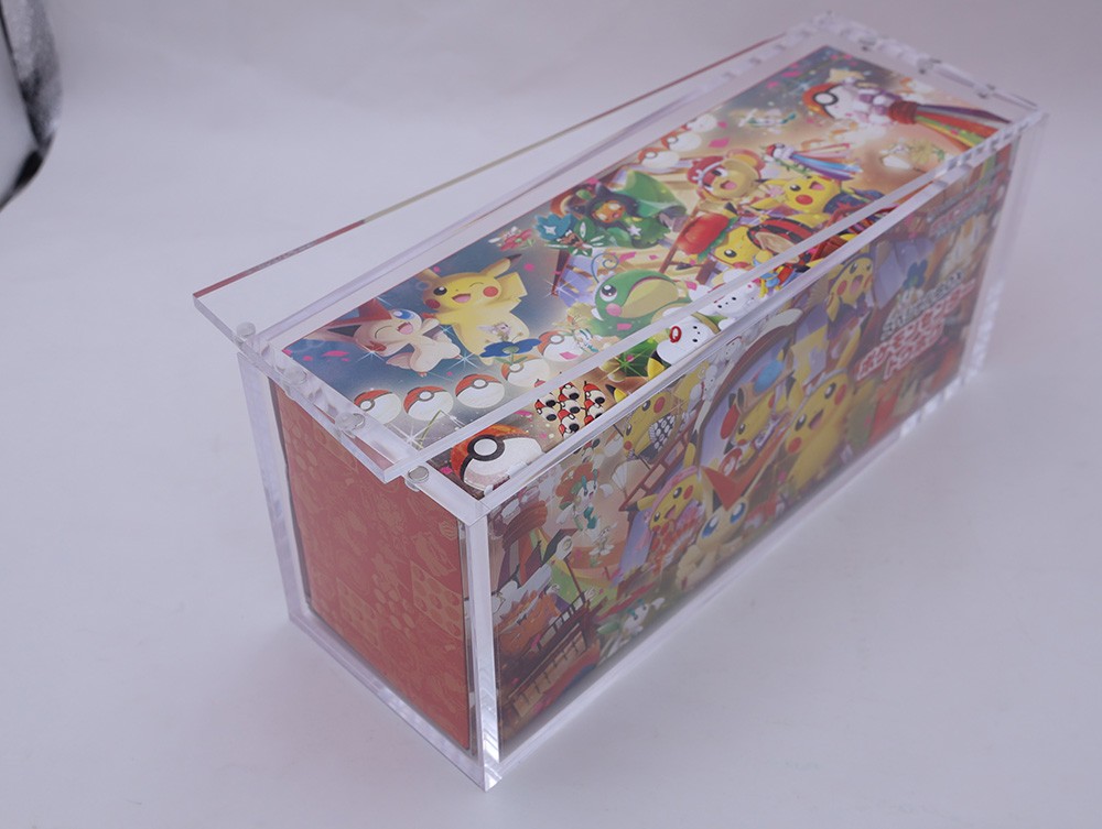 Acrylic Case Pokémon Center Tohoku Hiroshima Fukuoka Special Box Strong Magnets