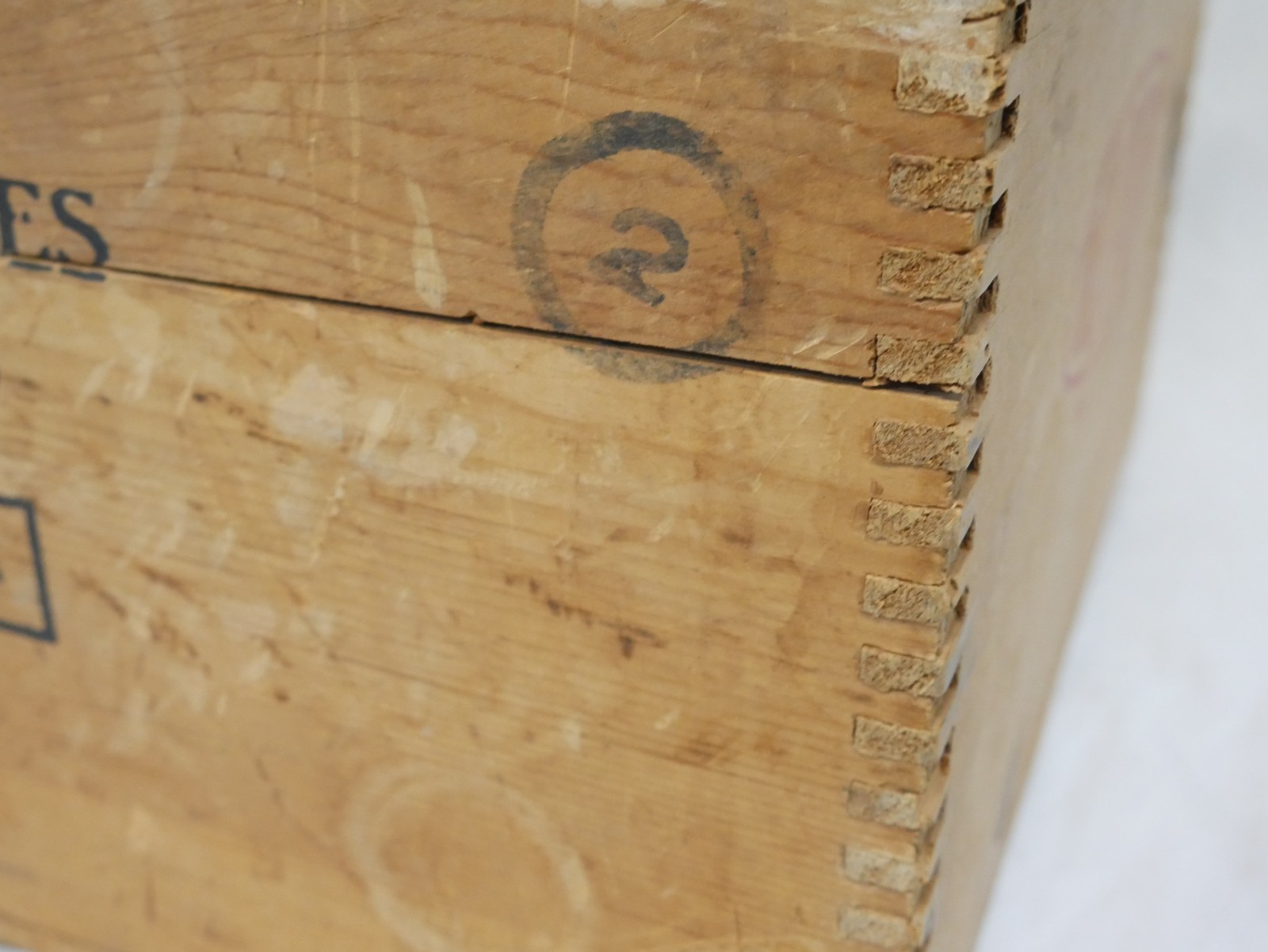 Vintage DuPont Extra Dynamite Explosives Wood Box 50 lbs- 1 1/8 x 8