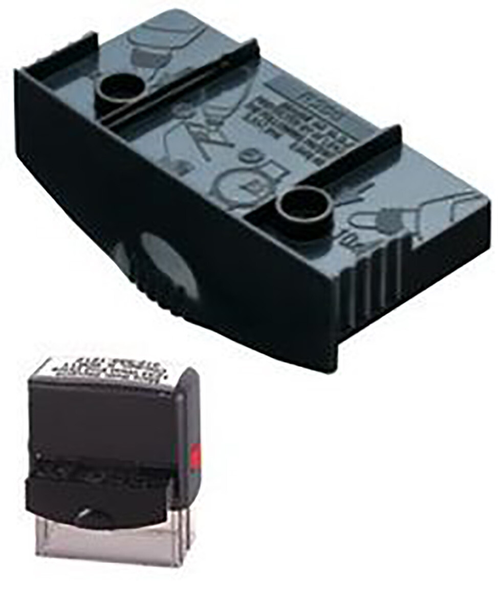 Ideal 200 Replacement Ink Pad Black Ink