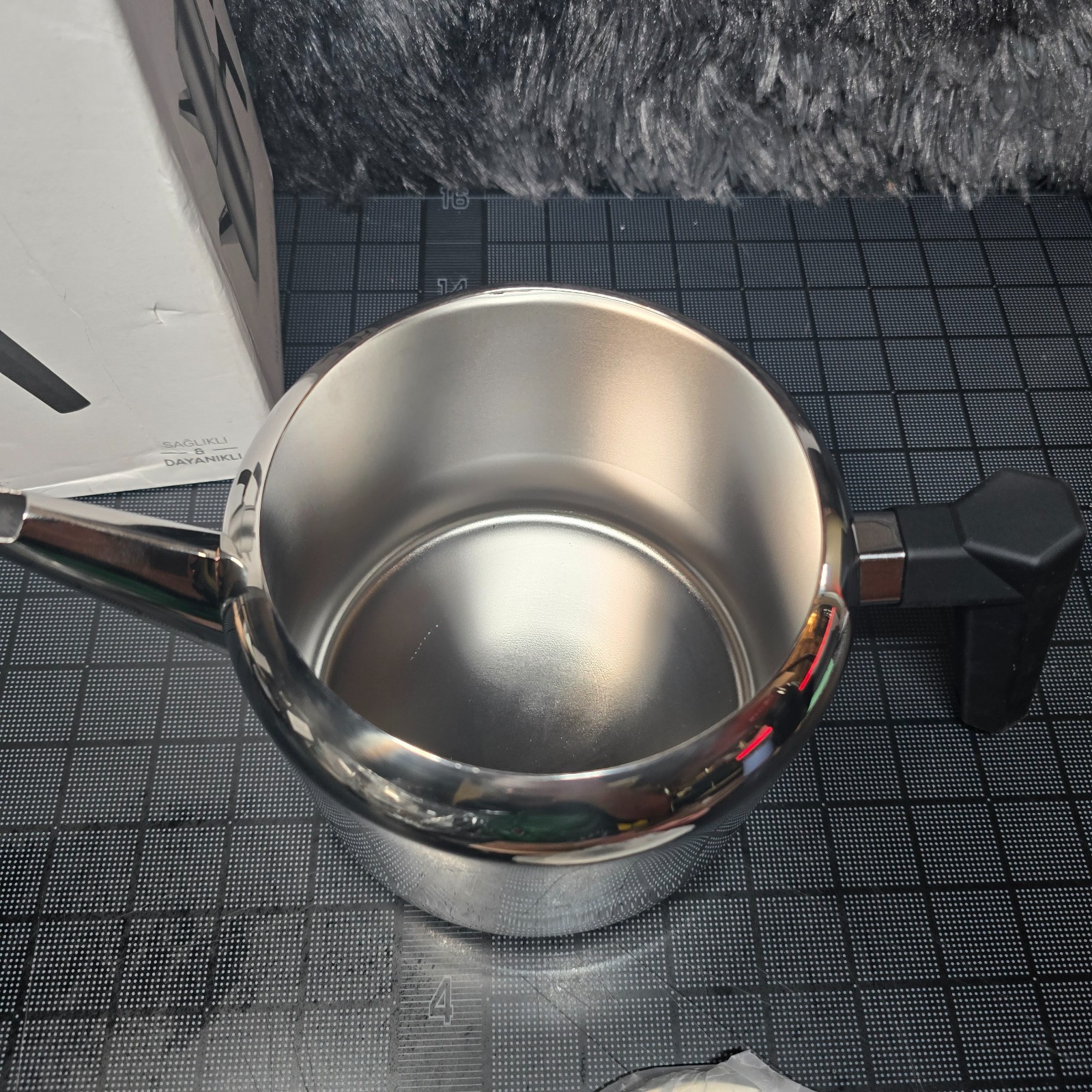 Karaca Yesilova Caydanlik Takimi Stainless Steel Tea Kettle Set Made in Turkey