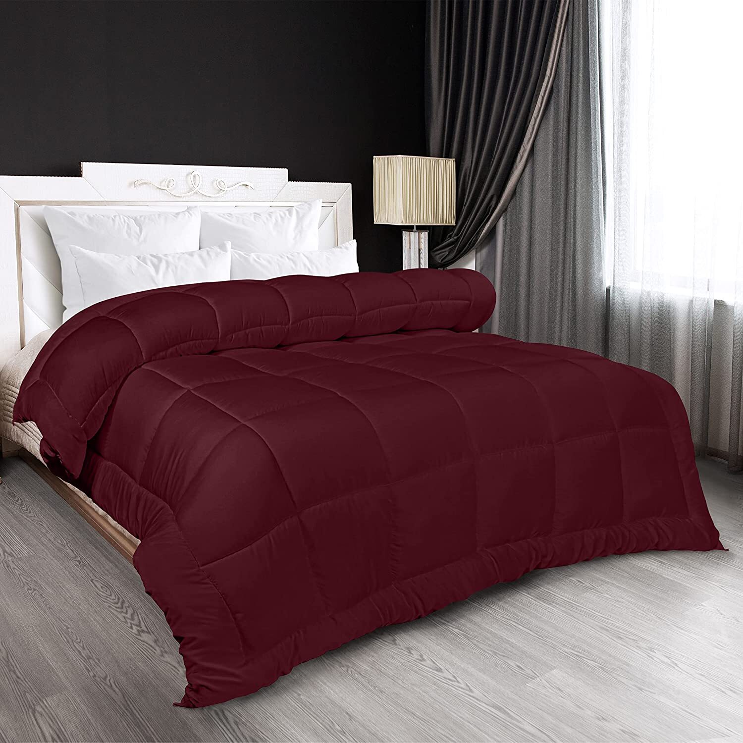 All Season Down Alternative Quilted Duvet Insert with Corner Tabs Utopia Bedding