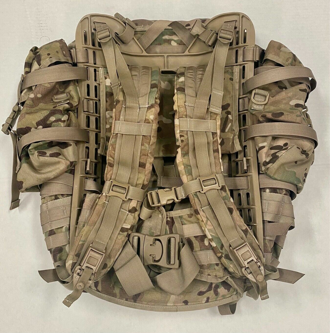 MOLLE II Large Rucksack OCP Scorpion COMPLETE: RUCK+FRAME+STRAPS+BELT+2SUSTAIN