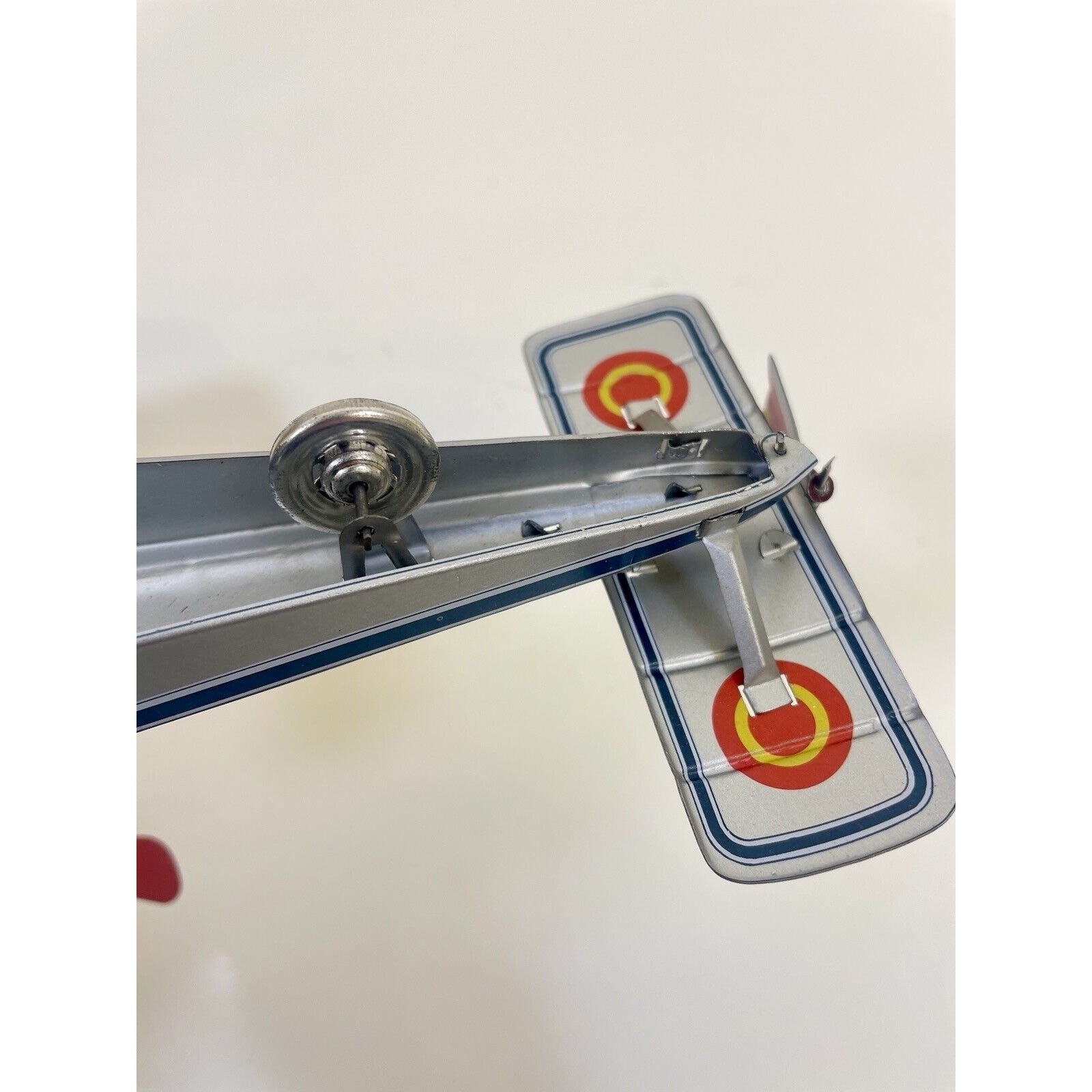 Paya Seaplane Airplane Windup Tin Toy Clockwork Spain