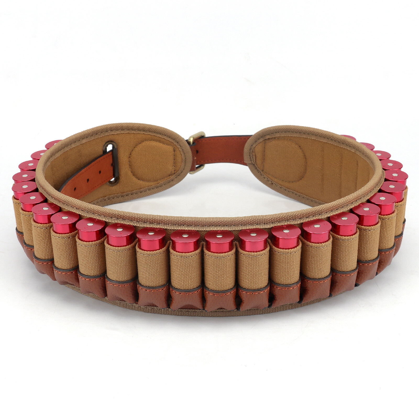 TOURBON Bandolier Cartridge Belt Shotgun Shells Holder 12GA Range Shooting USA