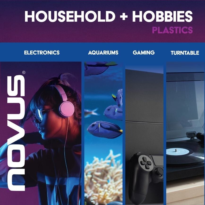 Novus Plastic Polish Kit #1, #2 2oz. with 2 Polish Mates Premium Cloths