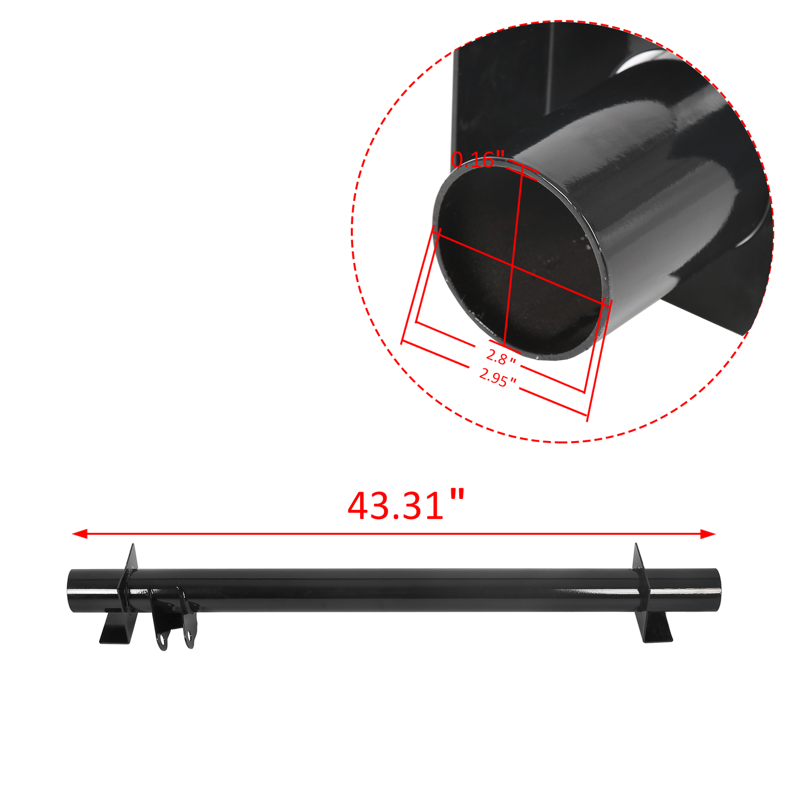Rear Tank Support and Rear Shock Mount Crossmember For 99-06 Chevy Silverado/GMC