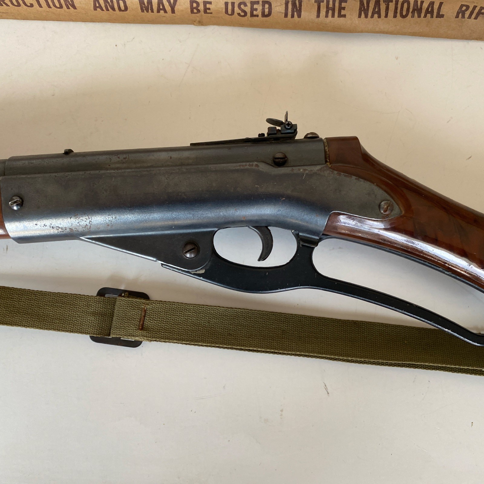 VTG Daisy MFG DEFENDER REPEATER No. 142 Pump Action BB Rifle Plymouth MI W/ Box