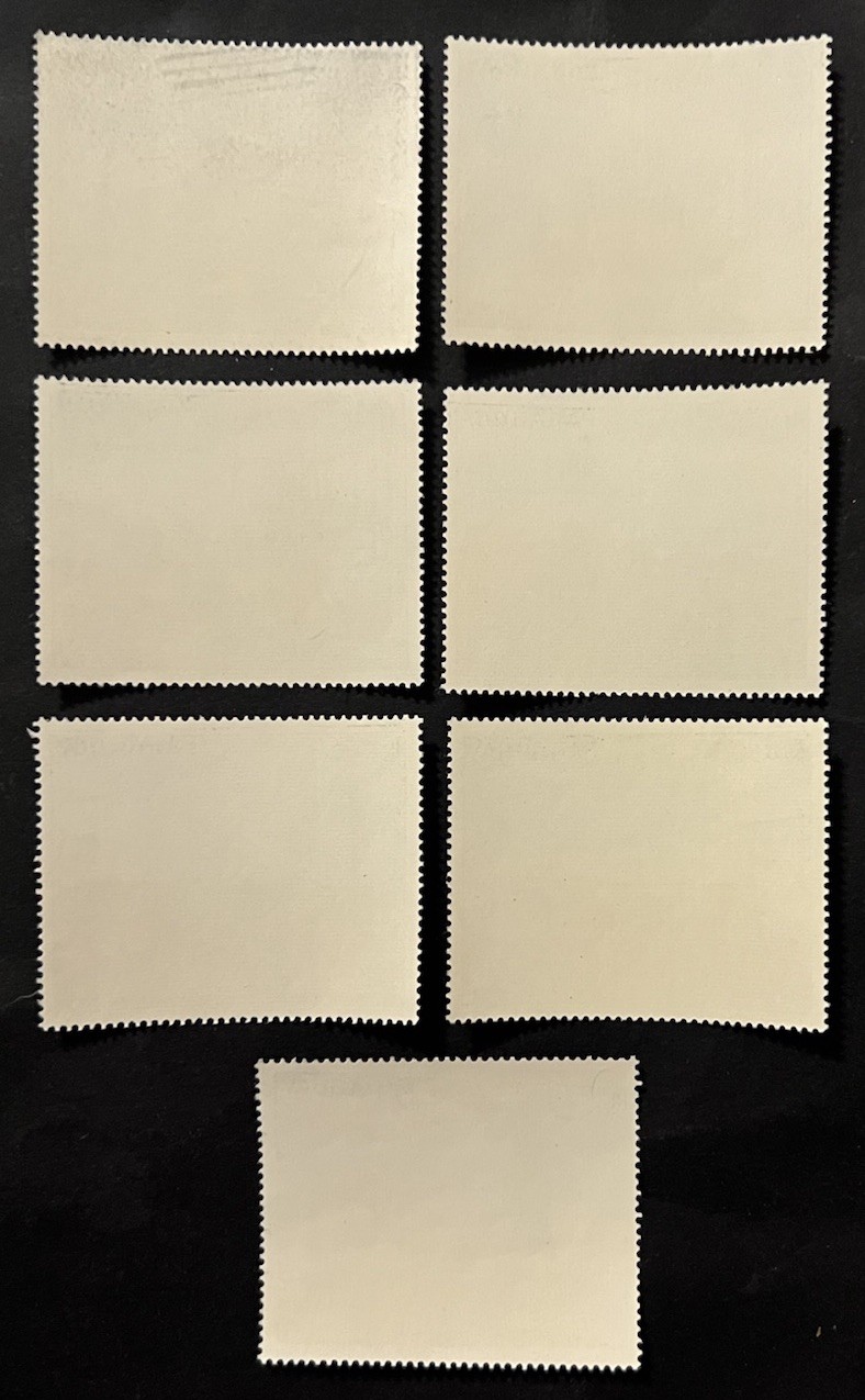 Travelstamps: Paraguay Stamps Mi 2254-2260 - Antique Train Engines - Mint MNH OG