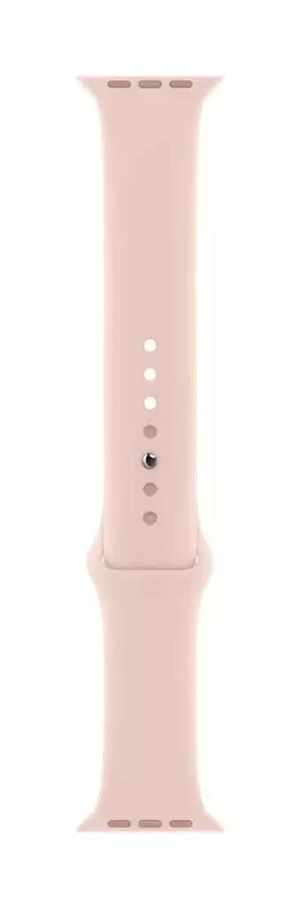 Original Apple Watch Sport Band (45mm, 44MM, 42MM) with 3 Sizes Pink Sand - OEM