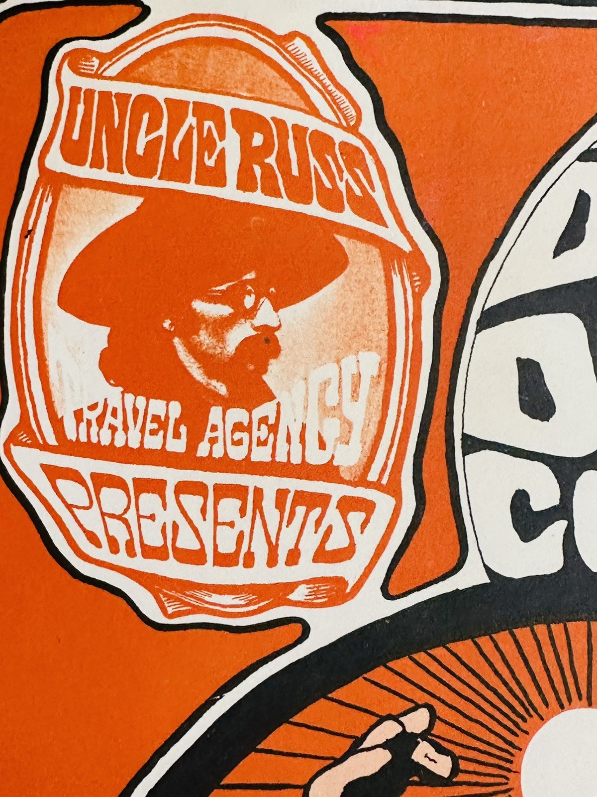 MC5 SOUTHBOUND FREEWAY MARK FARNER BOSSMEN 1966 GRIMSHAW Grande Concert Poster