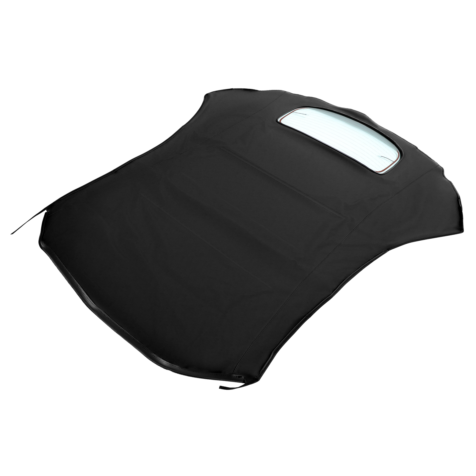 Black Convertible Soft Top Heated Glass Window For Volkswagen Beetle 2003-2010