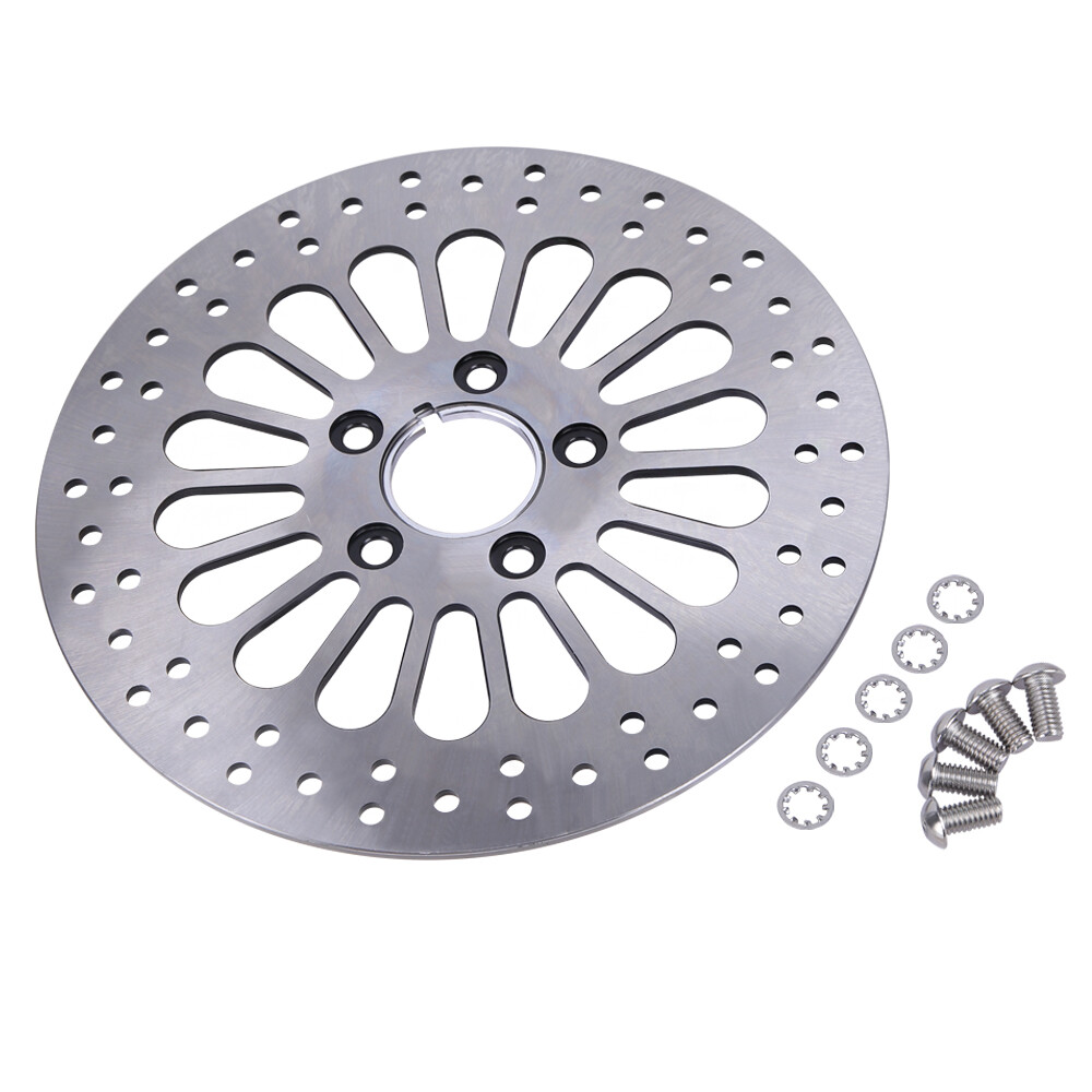 11.5" ( Front / Rear ) Brake Rotors Mirror Polished for Harley Touring Dynas