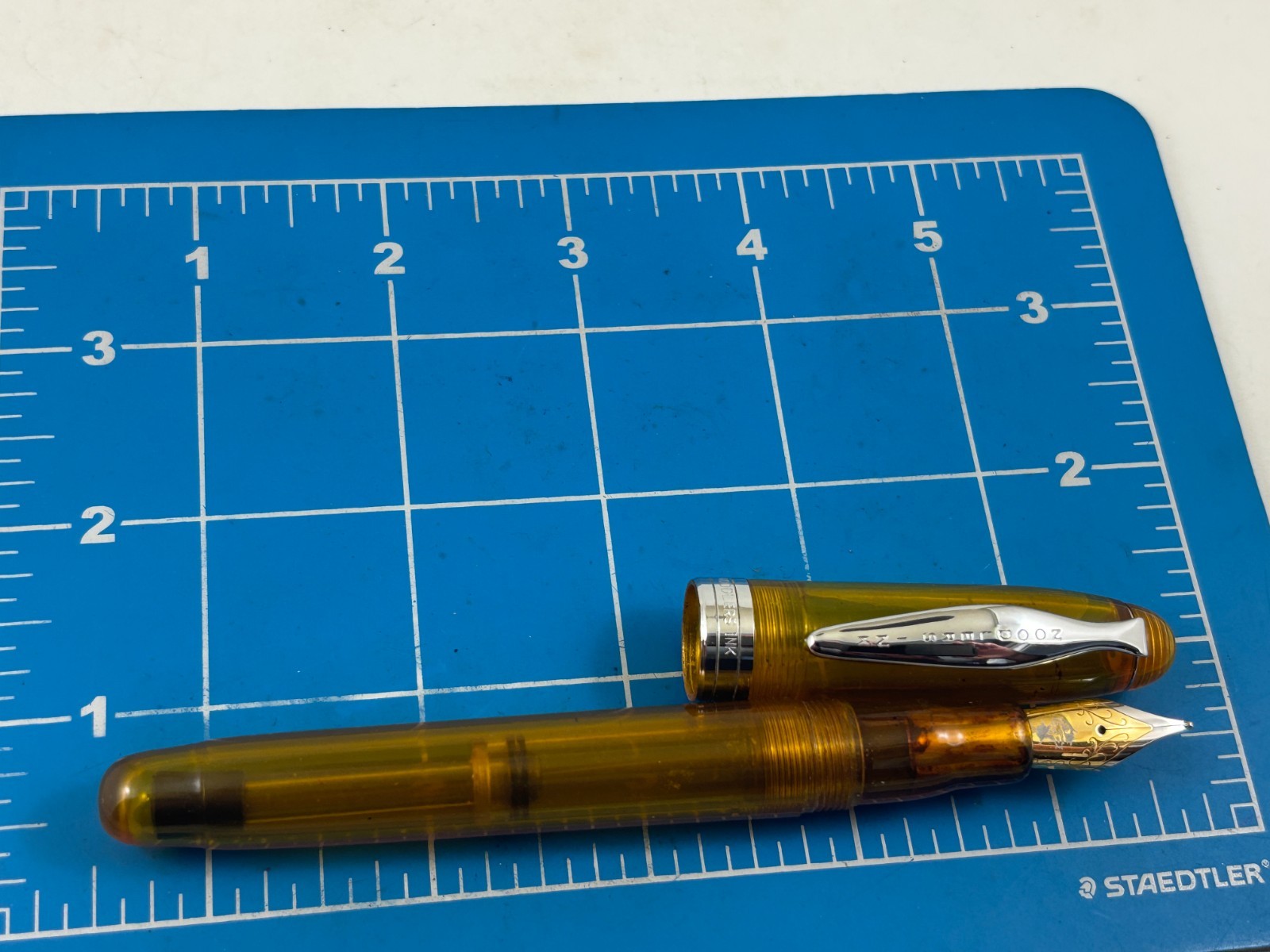 Judd's NEW Old Stock Noodler's Demonstrator Fountain Pen w/Medium Nib