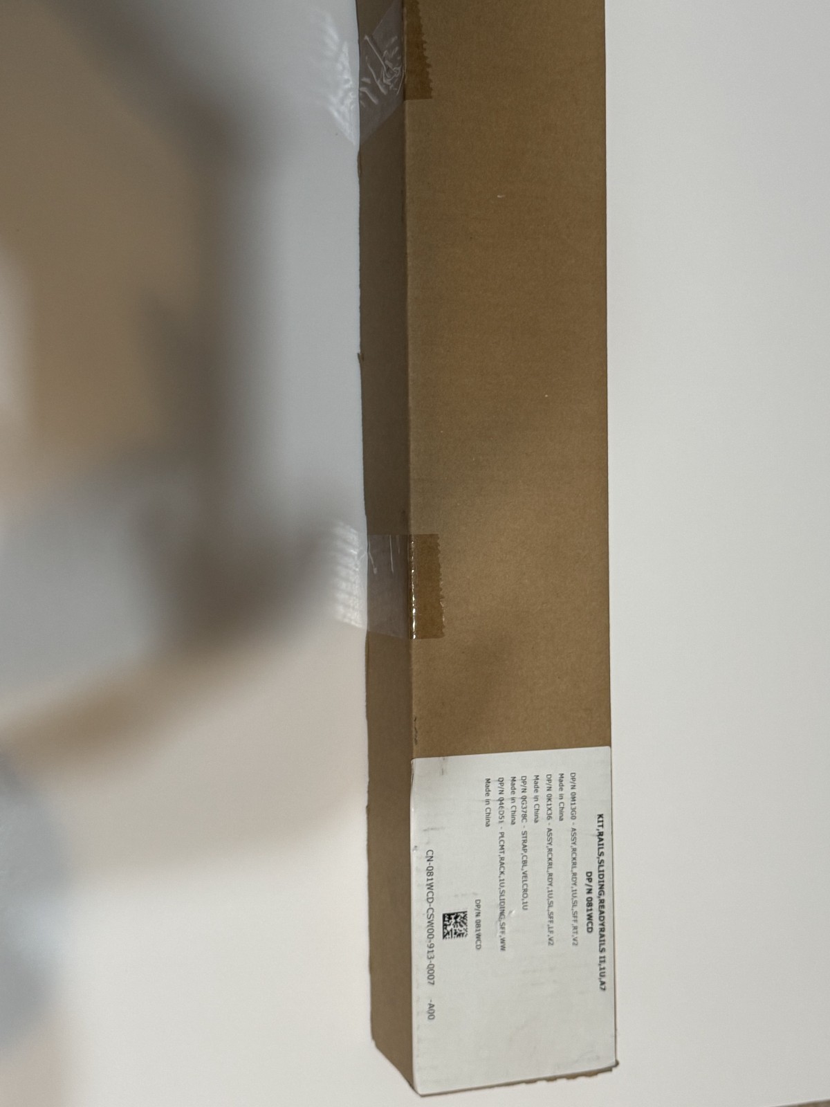 NEW Dell 081WCD ReadyRails II Kit 1U | PowerEdge R320 330 420 430 620 630 640