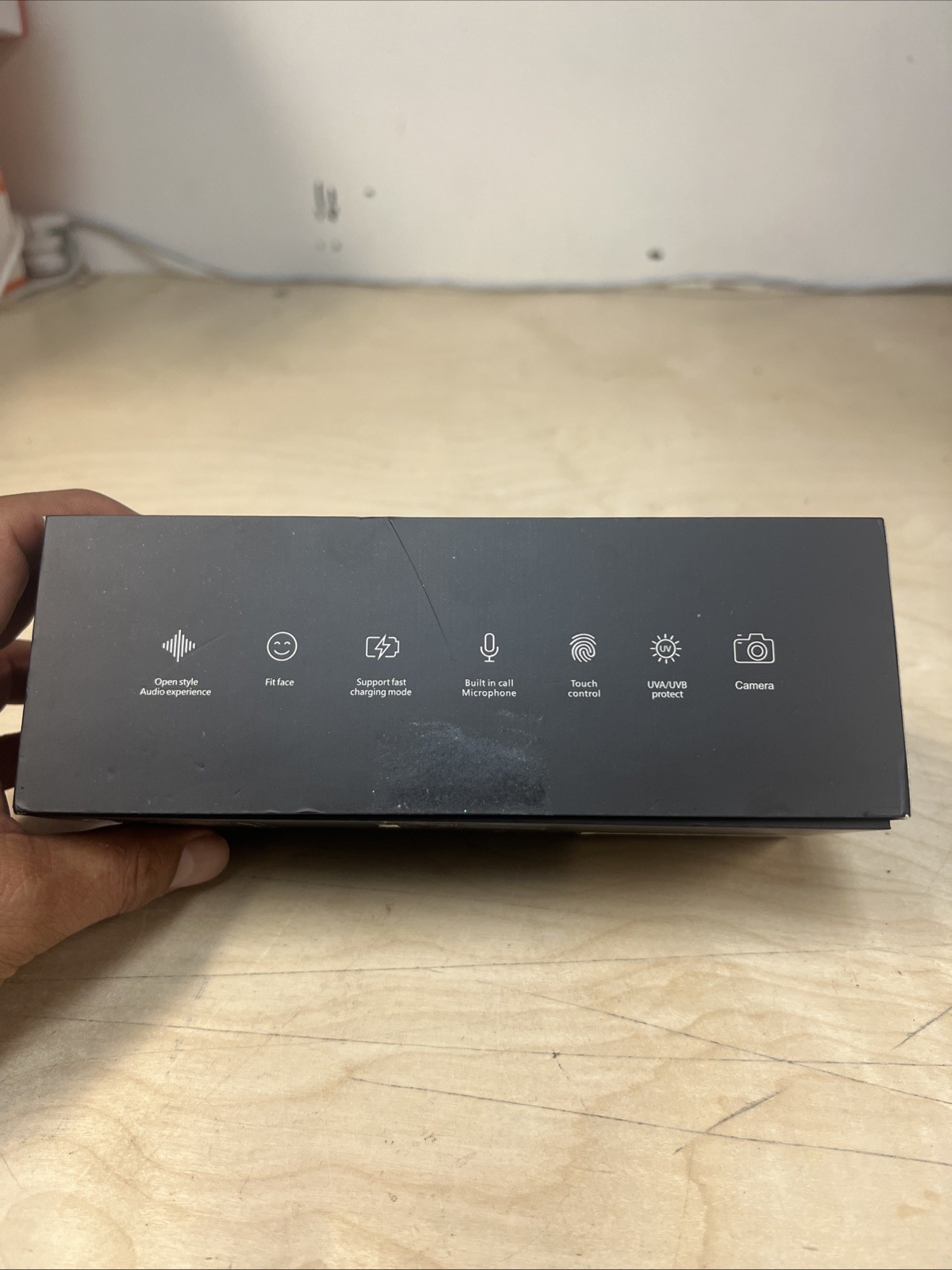 Smart Glasses with Camera WiFi Transmission AI Intelligence New Open Box