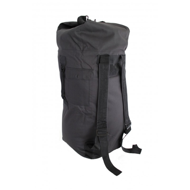 Heavy Duty Top Load Military Style Army Navy Duffel Sea Bag 95L Black