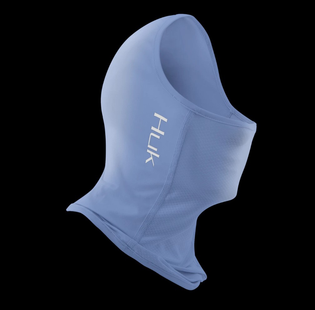 HUK Neck Gaiter UPF 30+ Sun Protection Mens Face Guard Color Carolina Blue 1-Sz