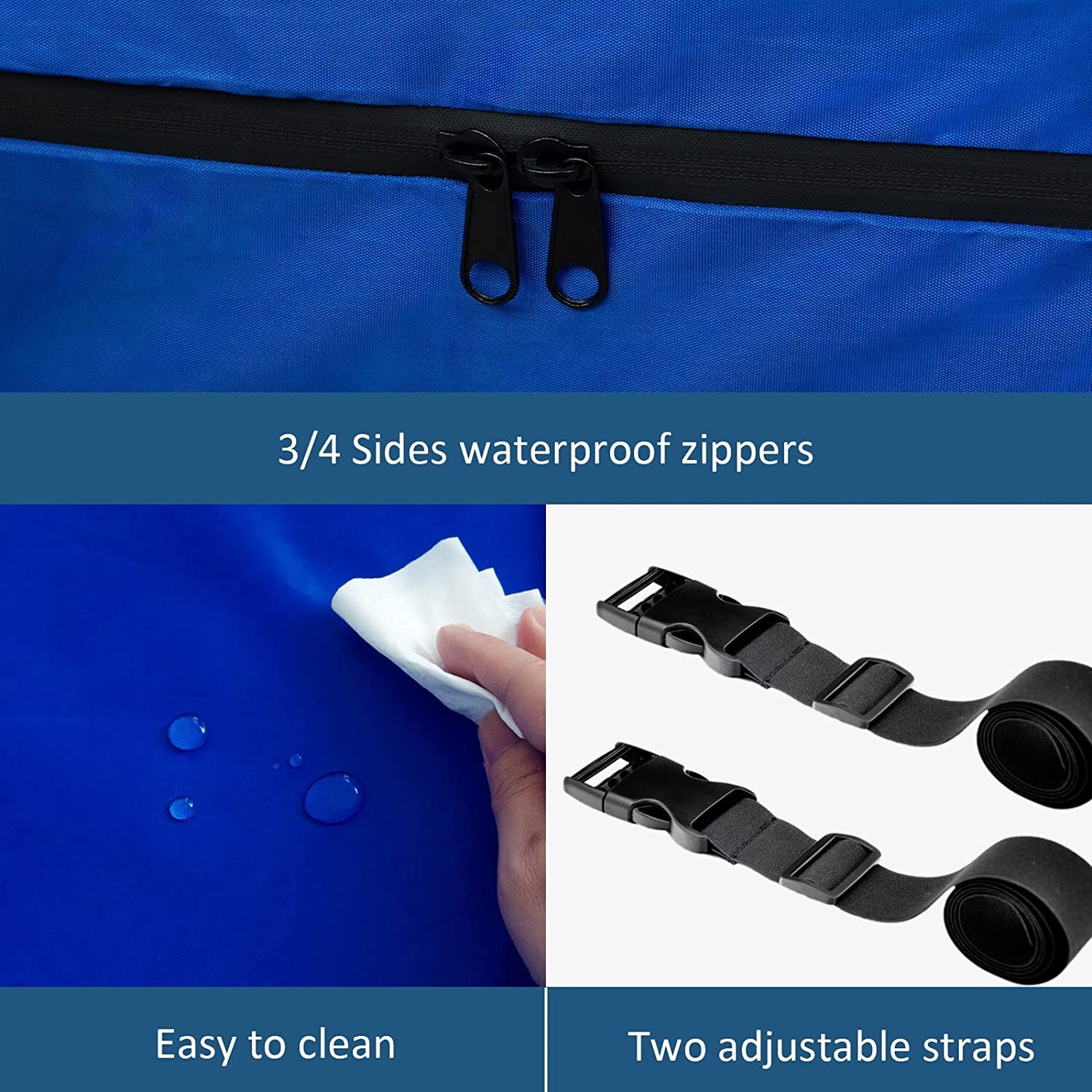 Waterproof Mattress Bag for Moving & Storage, Reusable Tarp