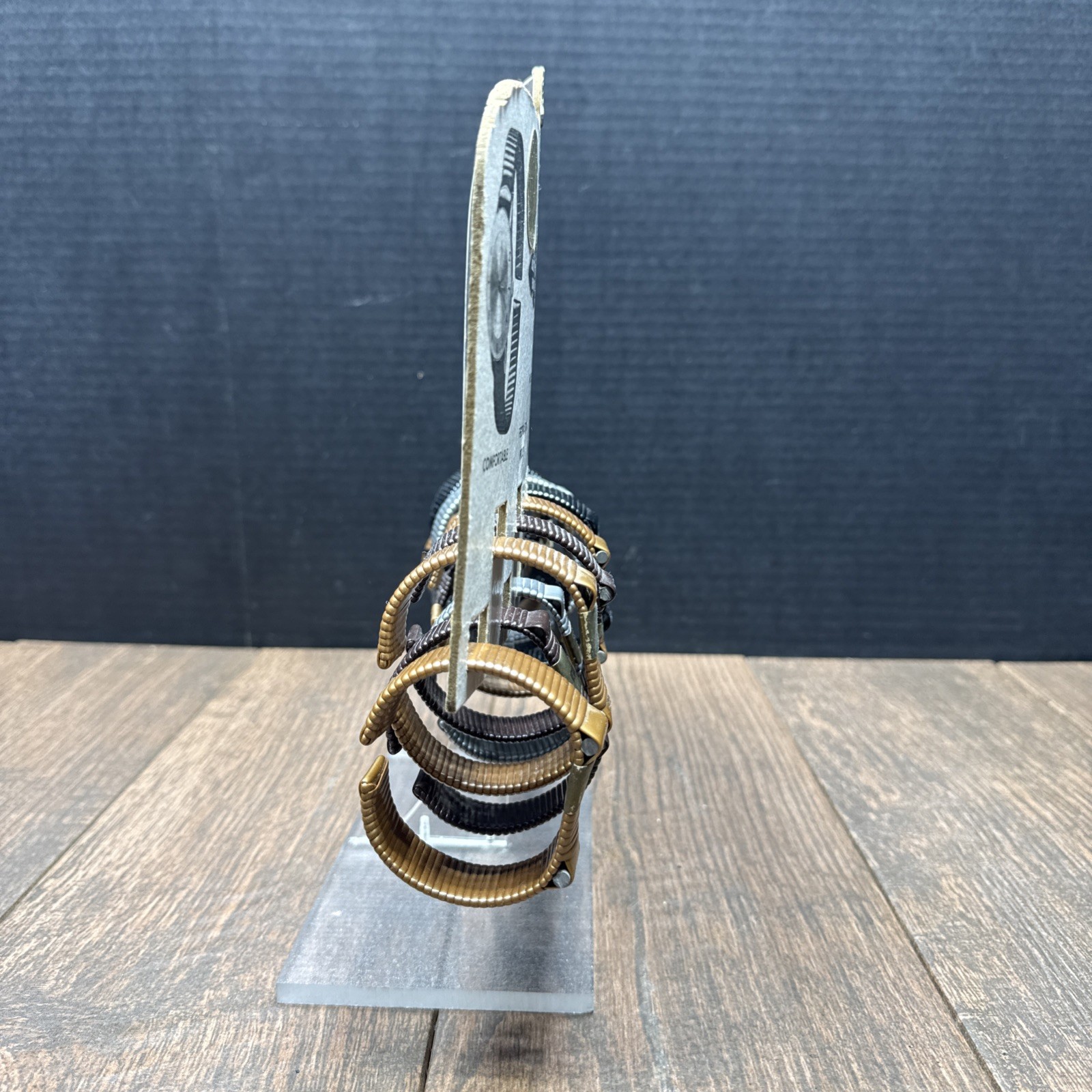 Vinyloy WATCH BAND Countertop Store Display with Watchbands / NOS / Advertising