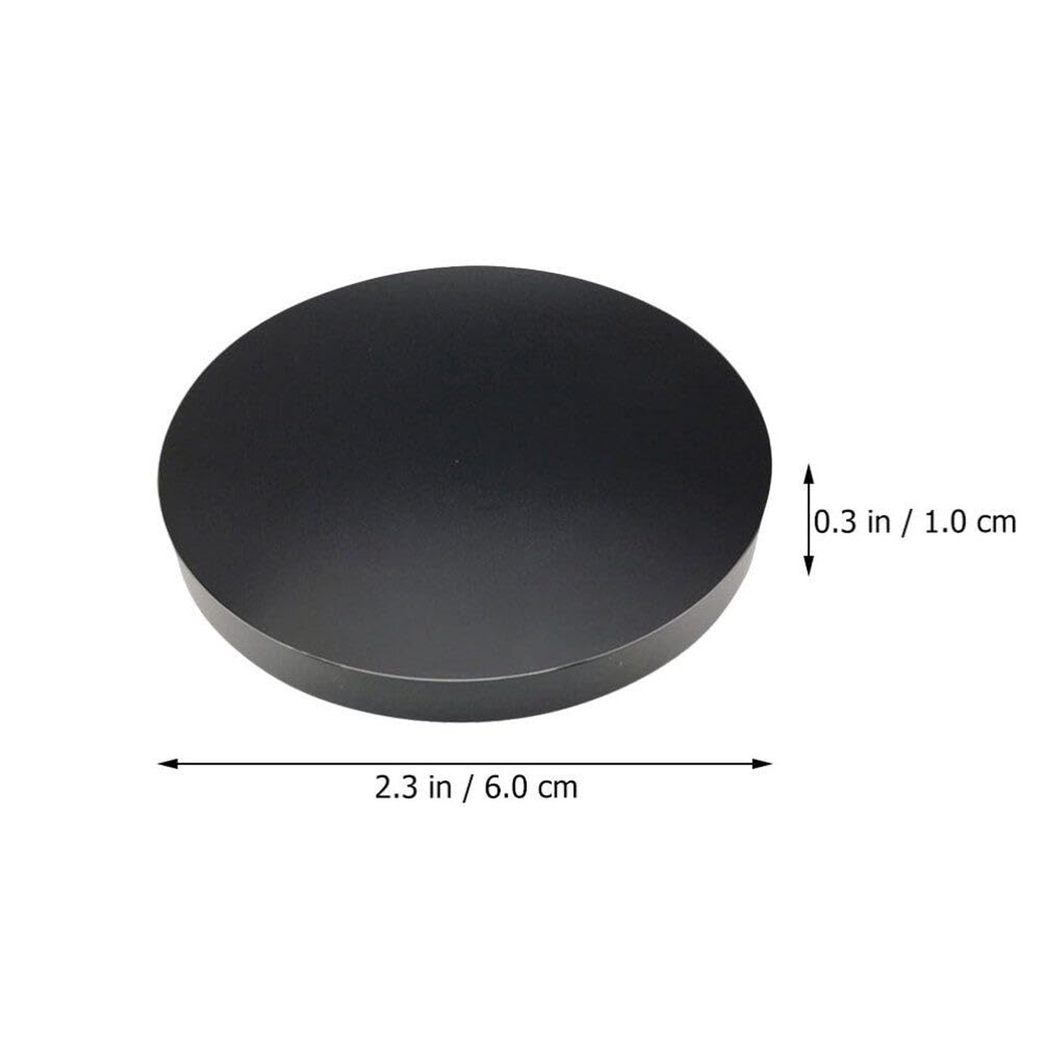 Garneck Obsidian Scrying Mirror Small Black Obsidian Disc for Meditation Divi...