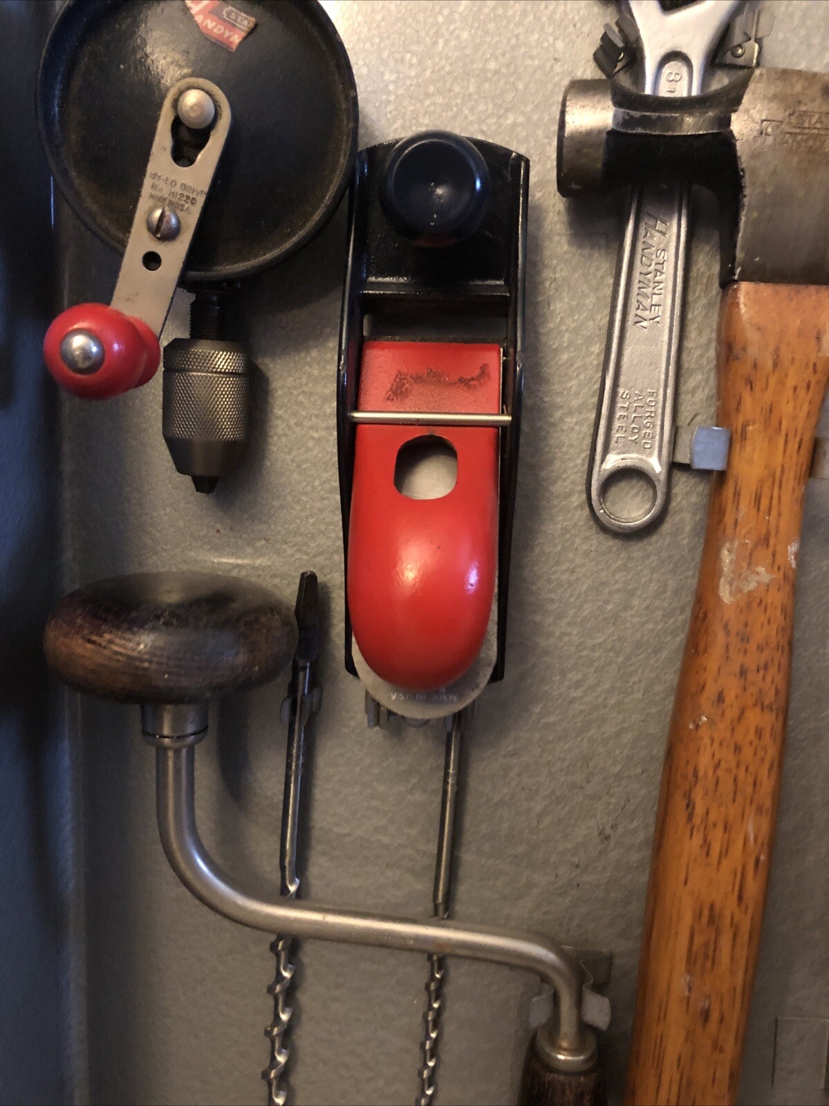 VTG Stanley Handyman Better Home Tool Cabinet H895 Tools Metal Case (FREE S&H)