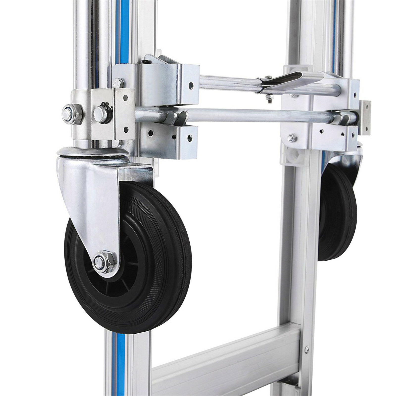 1000 Lbs Aluminum Hand Truck 2 in 1 Heavy Duty Convertible Folding Dolly Cart