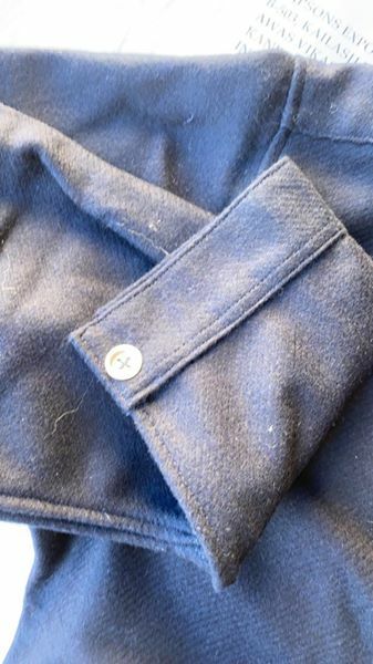 US Army M1875 Blue Wool Indian Wars Shirt Size 48